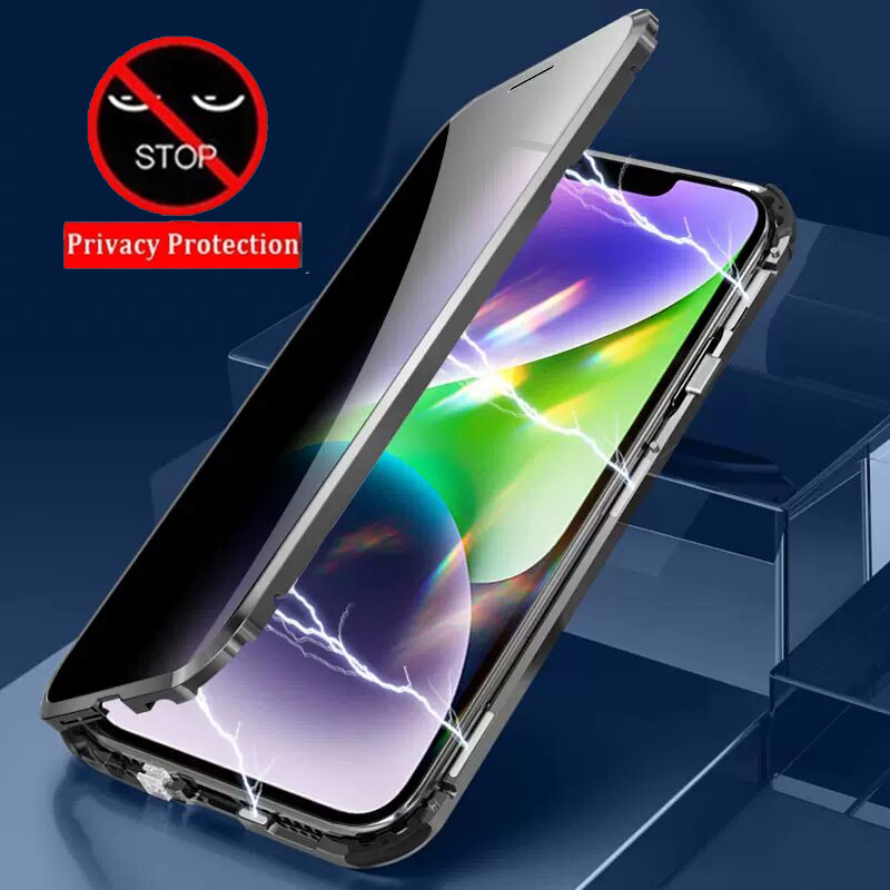 Full Lens Protection Phone Cas - đánh giá và giá Anti Spy Privacy Glass Case