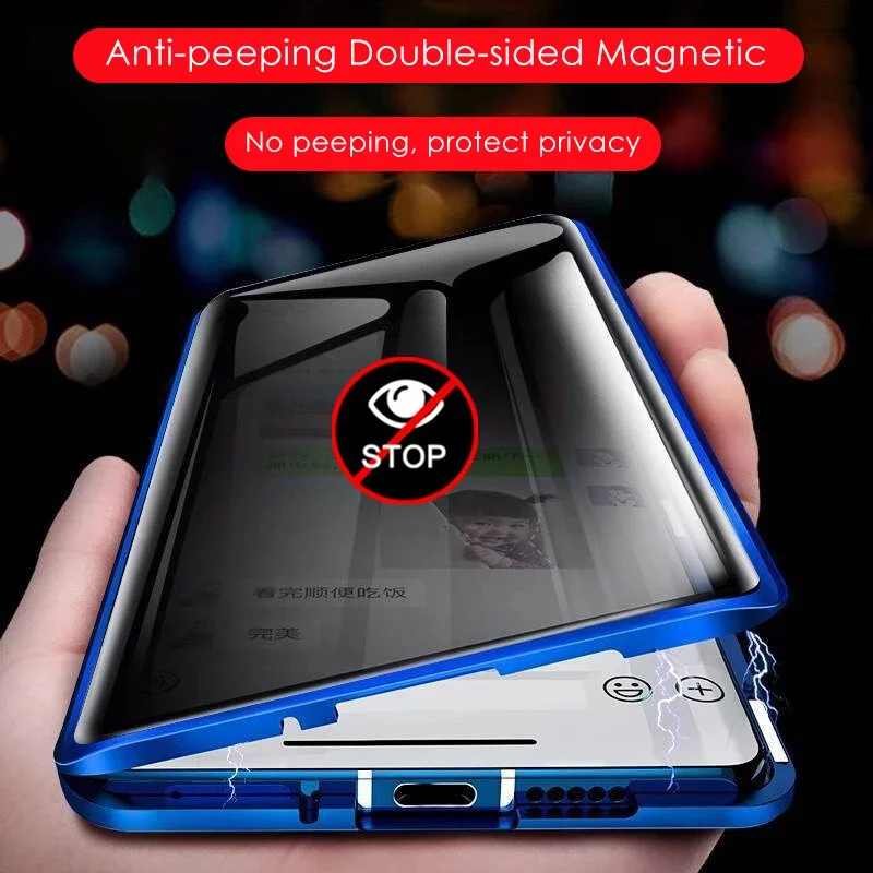 Full Lens Protection Phone Cas - đánh giá và giá Anti Spy Privacy Glass Case