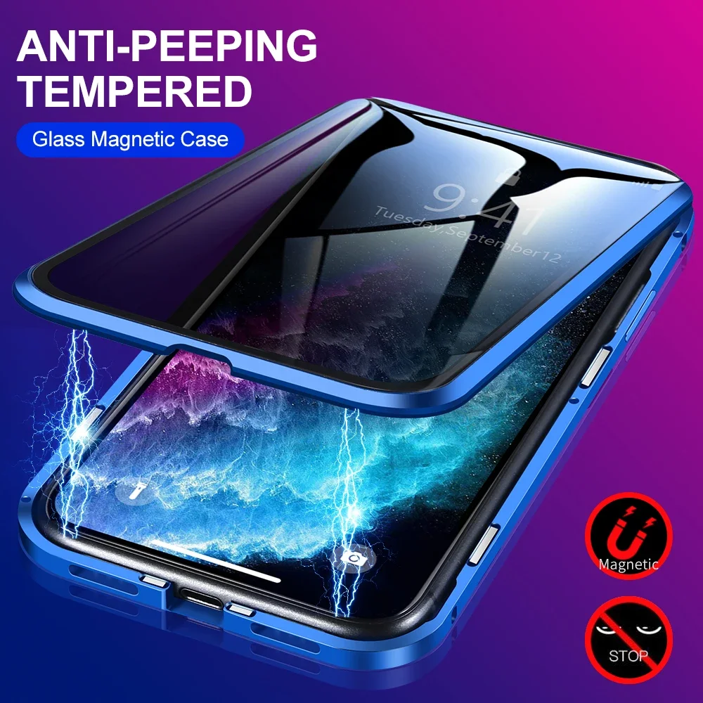 Full Lens Protection Phone Cas - đánh giá và giá Anti Spy Privacy Glass Case
