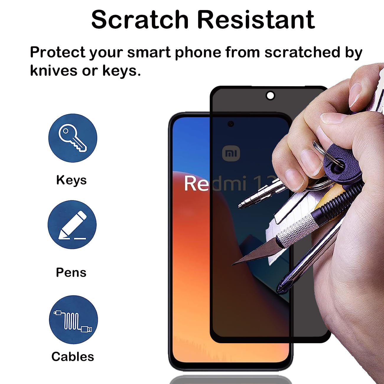 Anti Spy Screen Protector For  - đánh giá và giá Anti Spy Privacy Glass Case