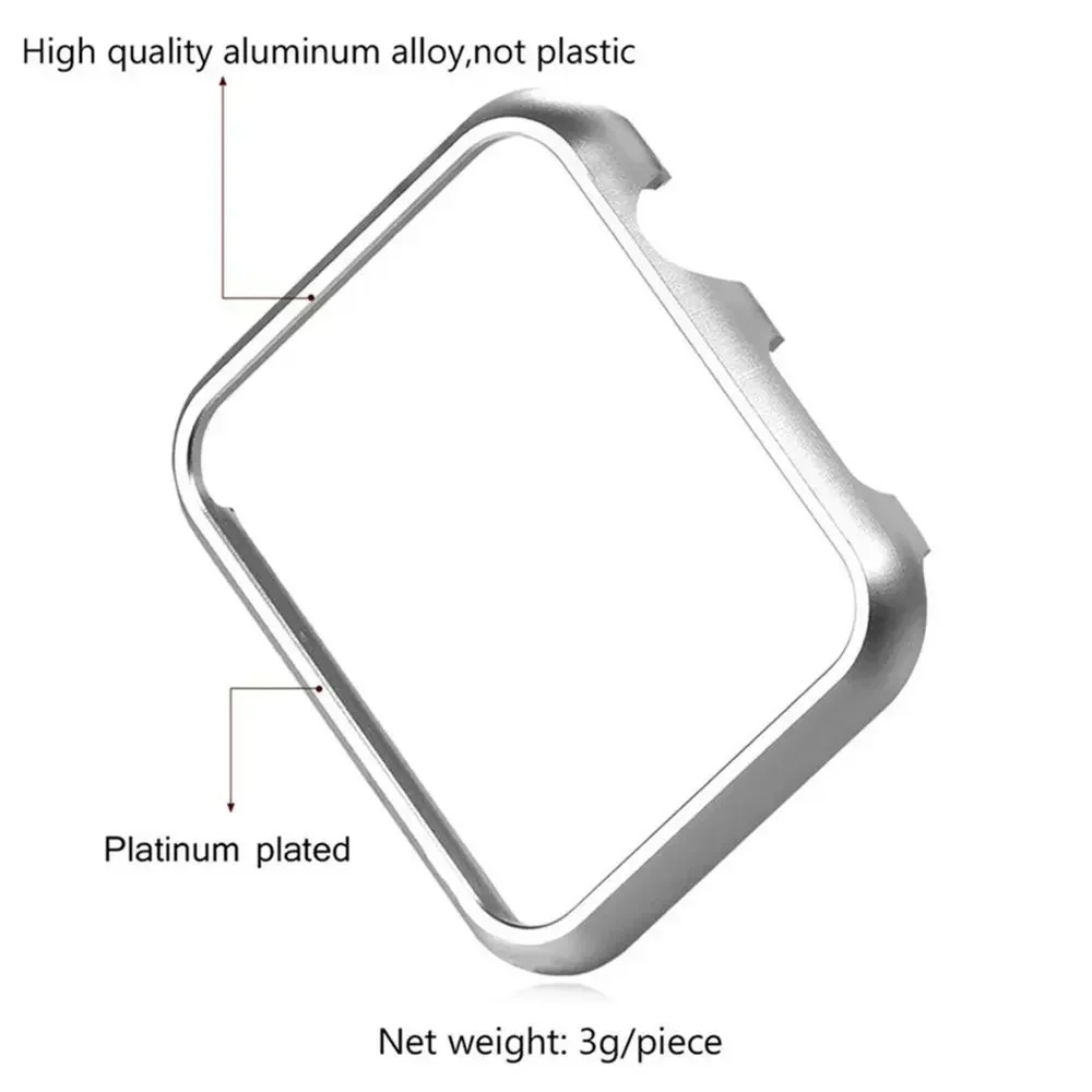 Metal Cover for Apple Watch Se - đánh giá và giá Metal Bumper Aluminum Frame Case