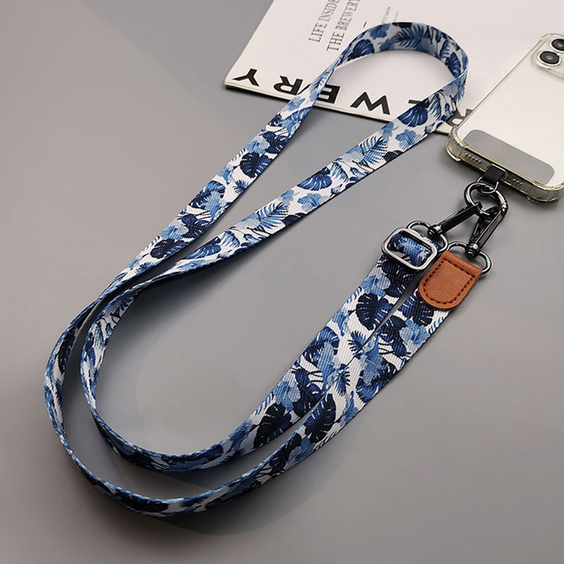 Tropical Pattern Crossbody Cel - đánh giá và giá Crossbody Lanyard Neck Strap Case