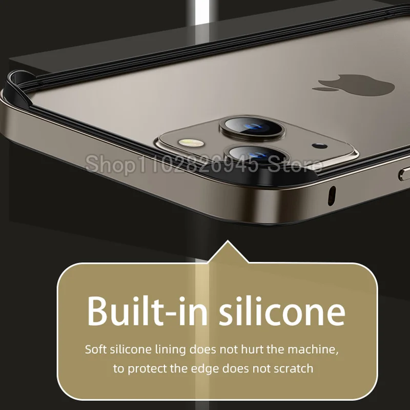 Hybrid Silicone Frame Aluminum - đánh giá và giá Metal Bumper Aluminum Frame Case