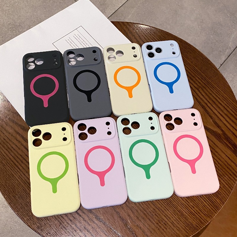 Luxury Smooth Liquid Silicone  - đánh giá và giá Liquid Silicone Magnetic Phone Case