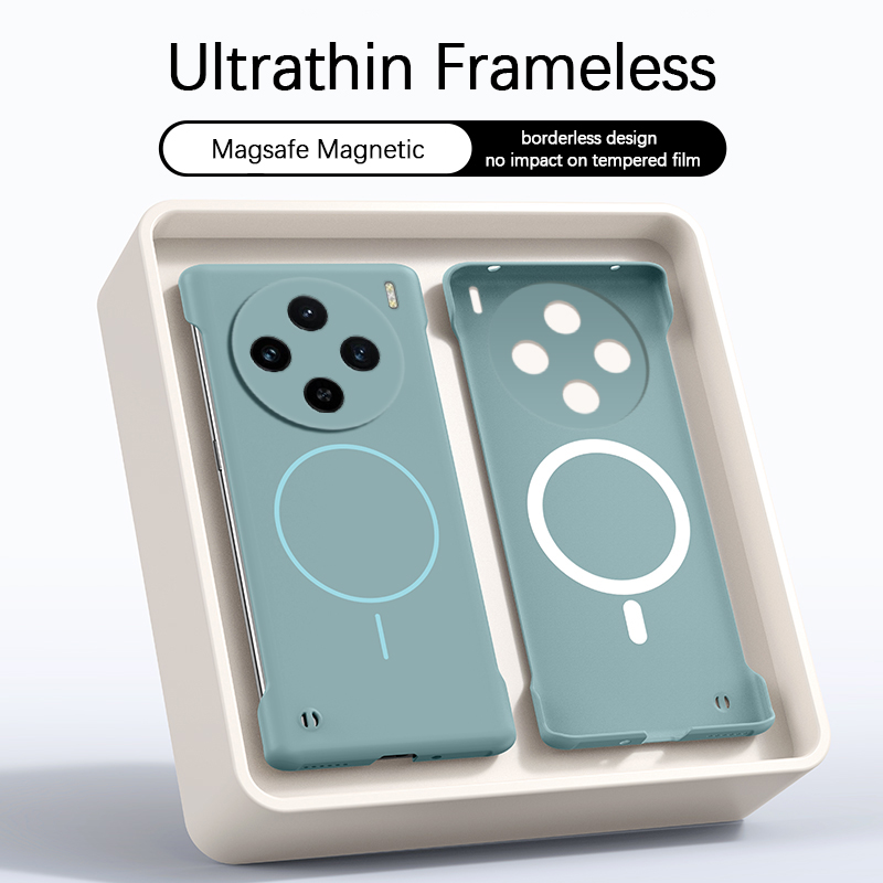 Magnetic Funda Thin Phone Case - đánh giá và giá Ultra Thin Frameless Phone Cover