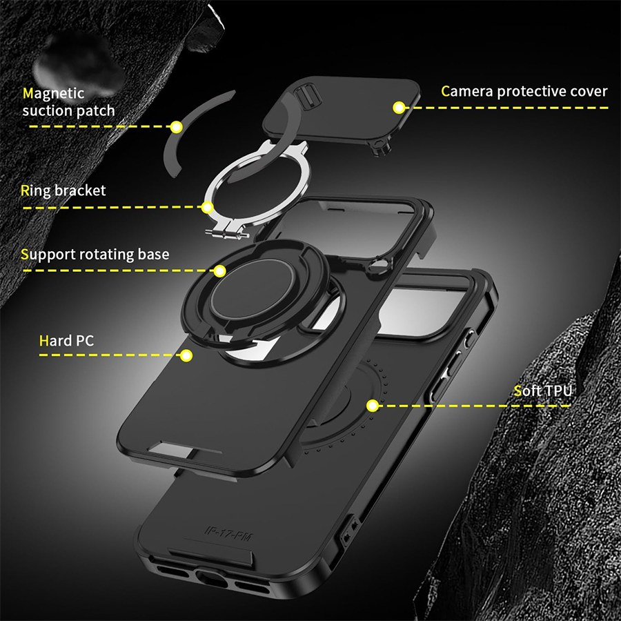 Heavy-Duty Shockproof Magnetic - đánh giá và giá Heavy Duty 360 Full Body Protective Case