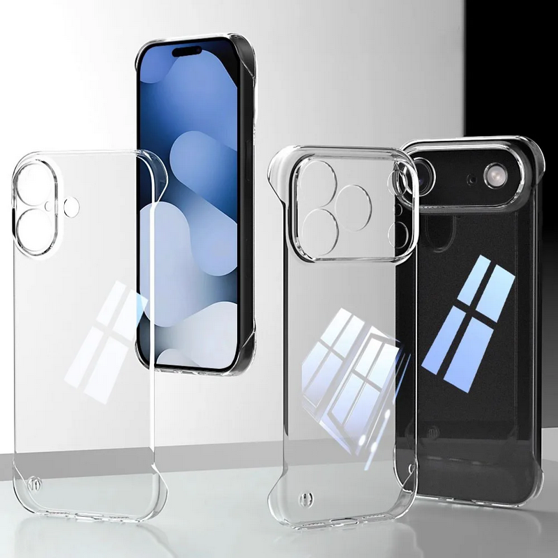 High Transparent Frameless Har - đánh giá và giá Ultra Thin Frameless Phone Cover