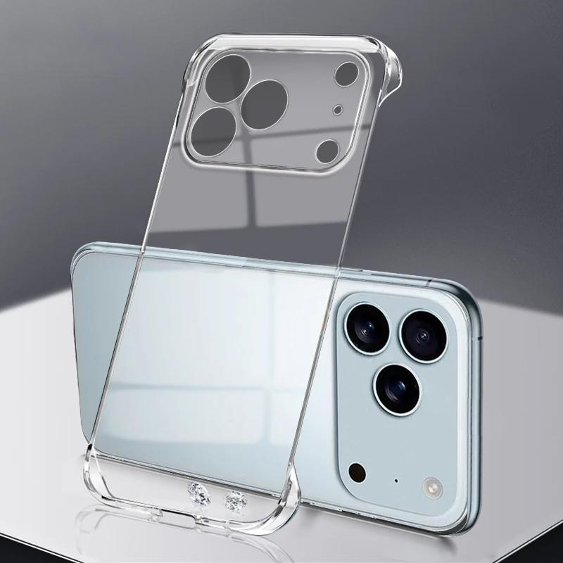 High Transparent Frameless Har - đánh giá và giá Ultra Thin Frameless Phone Cover