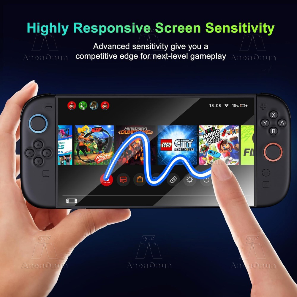 Switch 2 Anti-Blue Light Scree - đánh giá và giá Matte Anti Glare Screen Protector