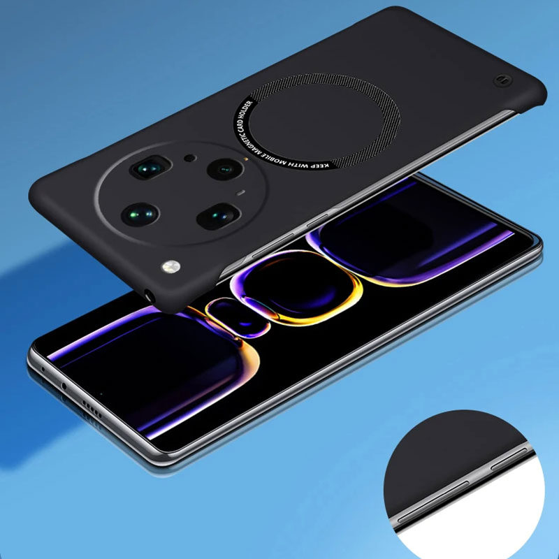 No Border Thin Phone Case for  - đánh giá và giá Matte Hard Pc Back Case