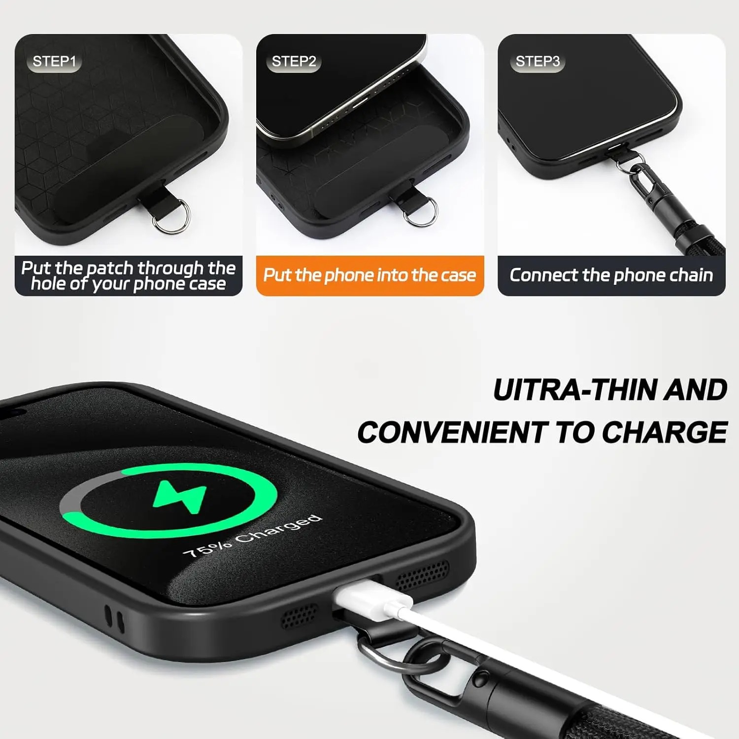 Universal Phone Lanyard with C - đánh giá và giá Crossbody Lanyard Neck Strap Case