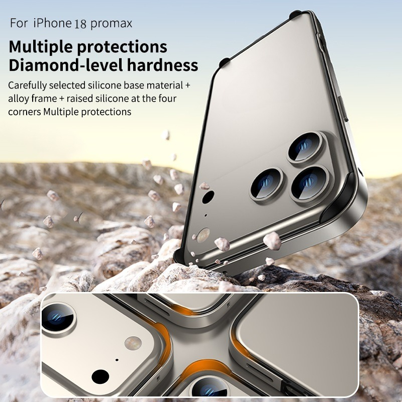 Hybrid Silicone Frame Aluminum - đánh giá và giá Metal Bumper Aluminum Frame Case