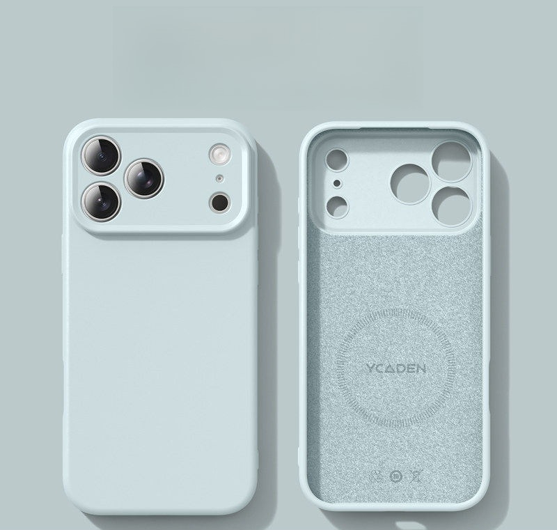 Fashion Macaron Color Skin Fee - đánh giá và giá Liquid Silicone Magnetic Phone Case
