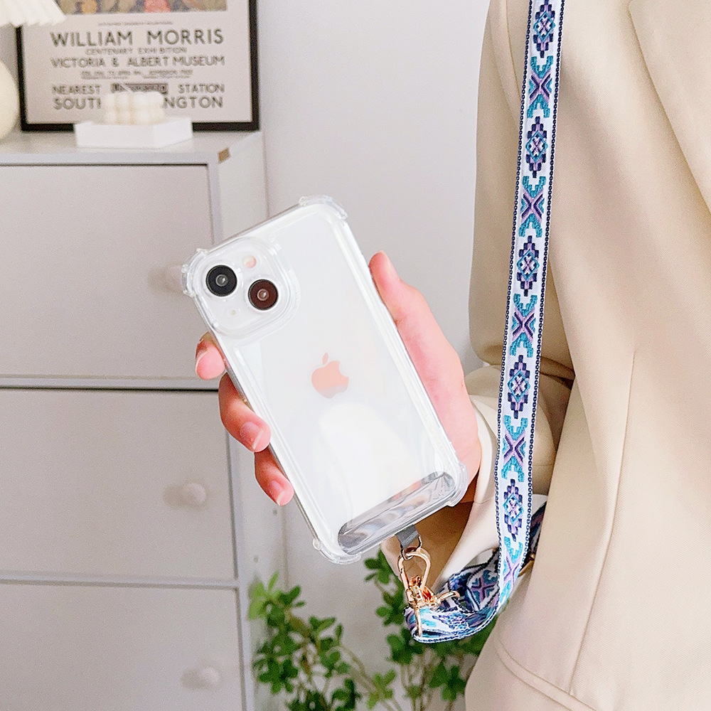 New Retro Crossbody Phone Lany - đánh giá và giá Crossbody Lanyard Neck Strap Case