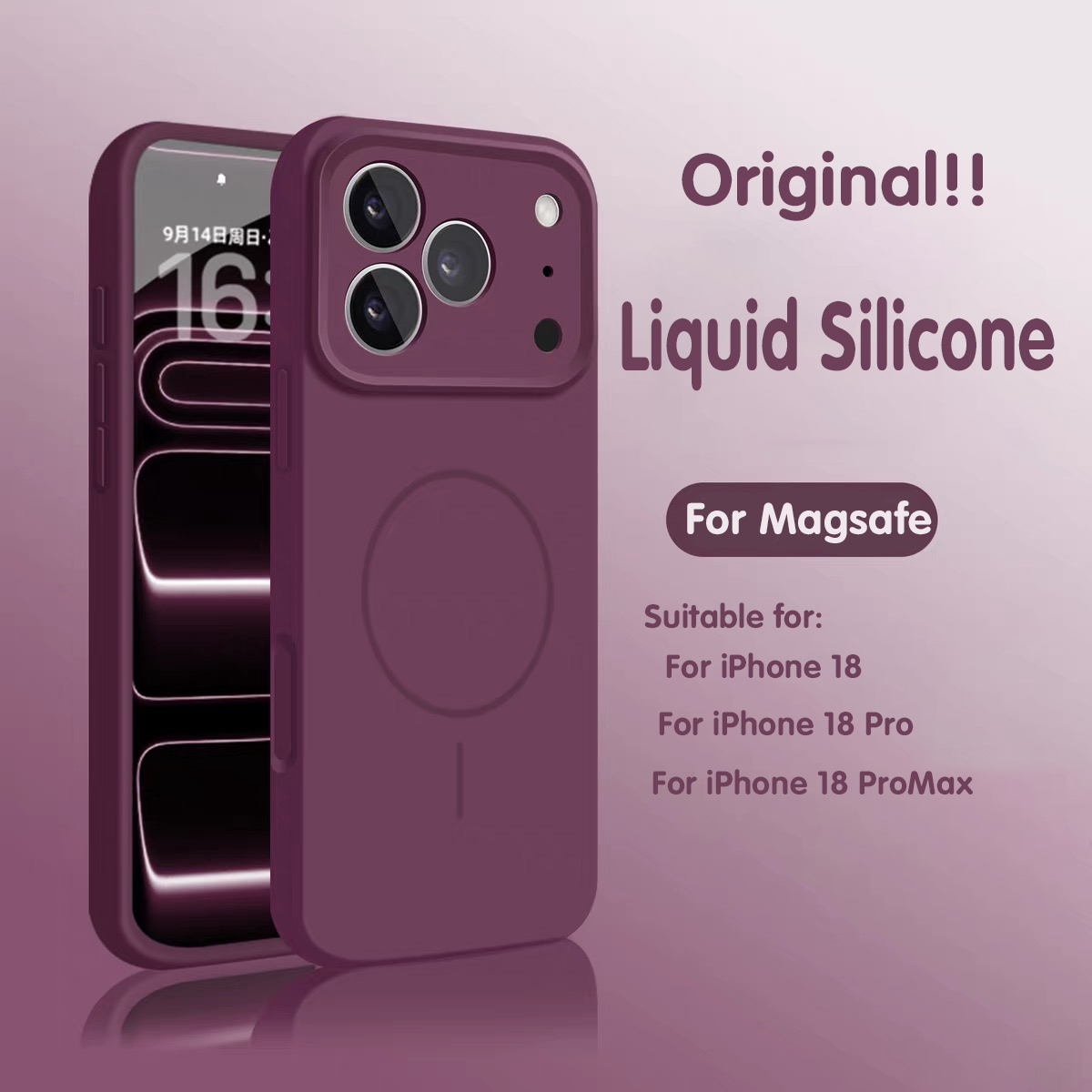 Original Liquid Silicone Magne - đánh giá và giá Liquid Silicone Magnetic Phone Case