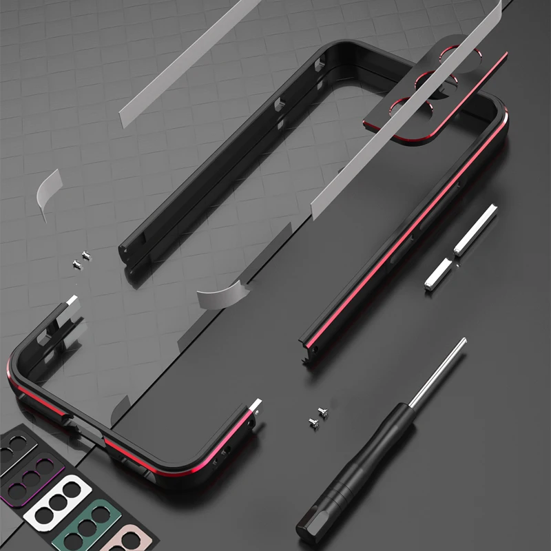 Aluminum Bumper & Metal Lens F - đánh giá và giá Metal Bumper Aluminum Frame Case