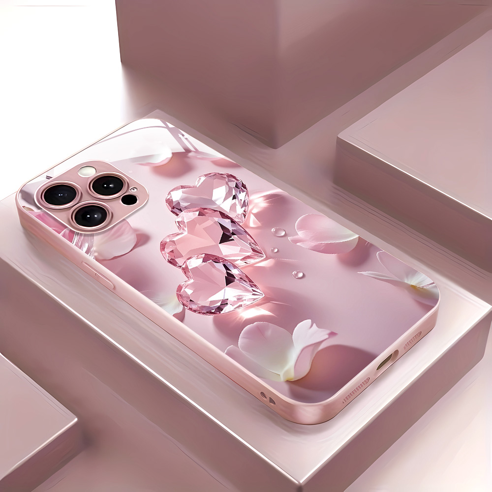 Pink Butterfly Tempered Glass  - đánh giá và giá Screen Protectors