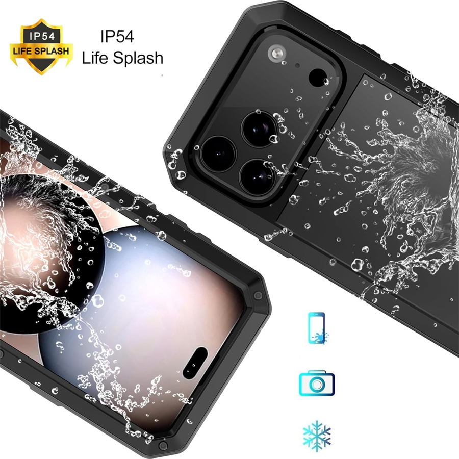 Heavy Duty Metal Armor Phone C - đánh giá và giá Heavy Duty 360 Full Body Protective Case